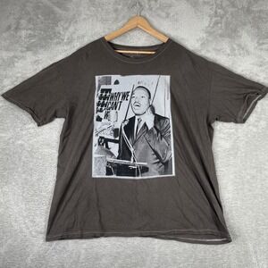 Martin Luther King Jr Shirt Mens 2XL Gray MLK Graphic Quote Tee Social Justice